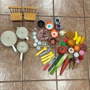 Colorful Toy Kitchen Set with Accessories